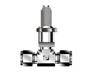 D-Pro Dosierventil Dk-Lok 6mm FKM O-Ring Mikrometerkopf Edelstahl