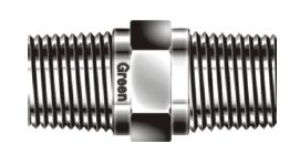 GREEN Fitting Sechskantnippel G 3/8 a  DC11 Edelstahl