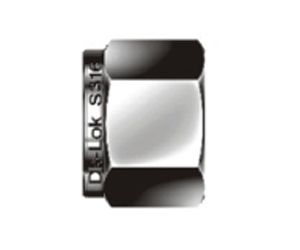 Dk-Lok Mutter 3/4 MoS2 beschichtet Edelstahl