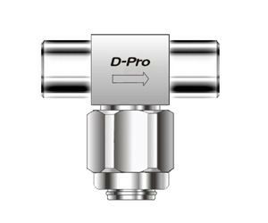 D-Pro T Filter 1/2 NPT i 40 micron Edelstahl