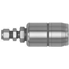 Dk-Lok PTFE Schnellkupplung Schottkörper 1/8 - Dk-Lok 1/4 Edelstahl