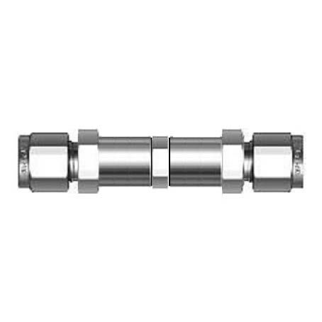 D-Pro Rückschlagventil Male Dk-Lok 1/4 NPT 1/4 Dk-Lok einstellbar 3,4 bis 10,3 bar Dk-Lok 8mm Edelst