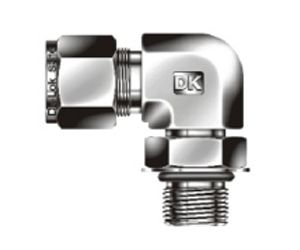 Dk-Lok Einschraubwinkelverschraubung 10 mm - SAE/MS  9/16-18 Edelstahl
