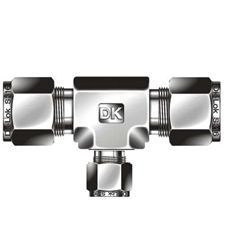 Dk-Lok T-Reduzierverschraubung 8 mm - 8 mm - 10 mm Edelstahl